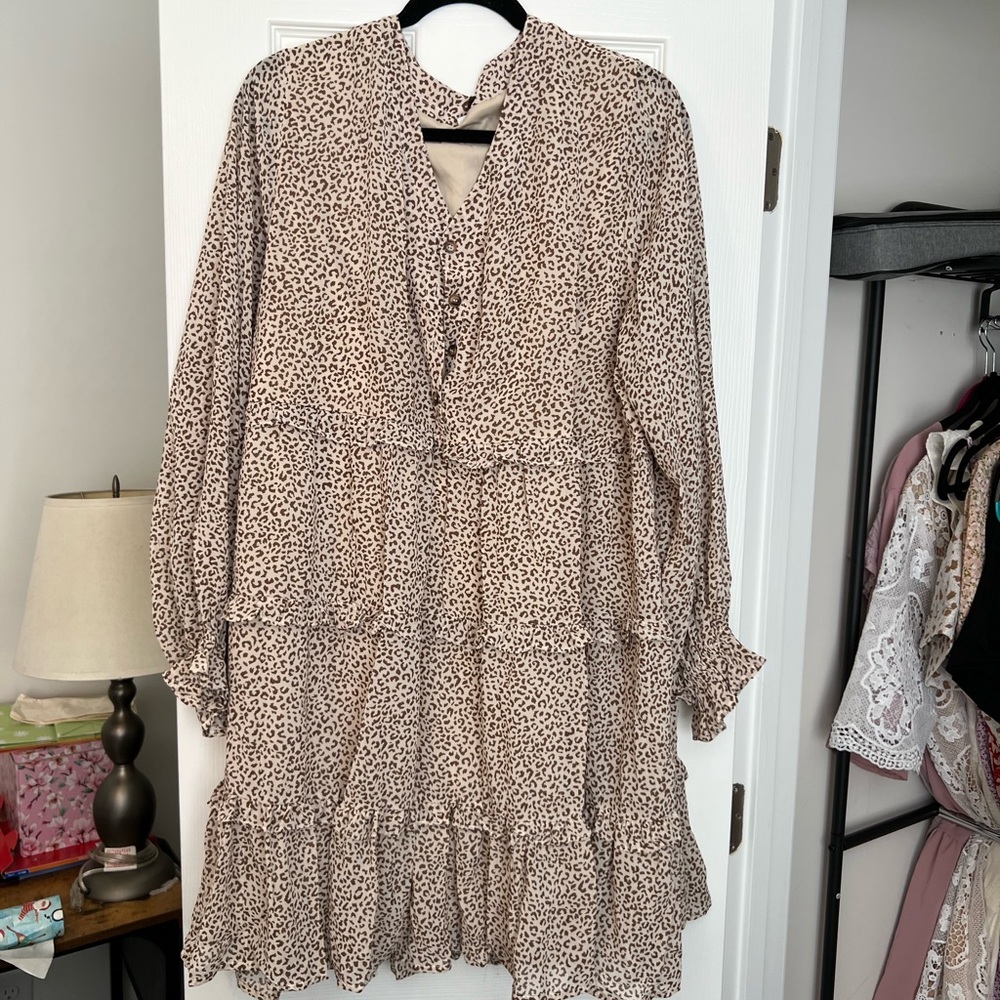 Chic soul cheetah dress